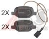 ROADHOUS 272712 Brake Pad Set, disc brake
